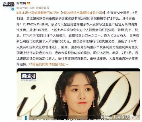 明星网红偷税图片大全集,图片大全集曝光惊人内幕