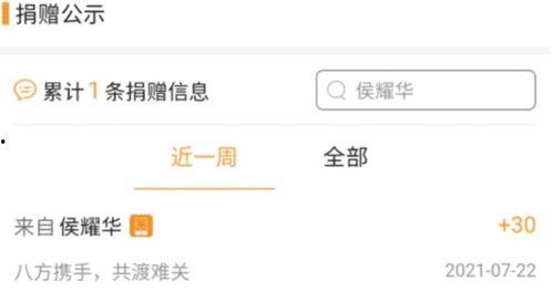 给郑州捐款的明星网红