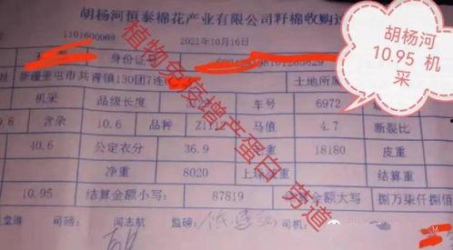 瓜州今日棉价行情查询表,涨跌波动解析